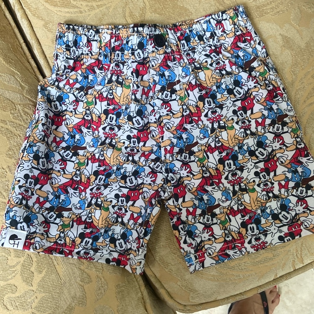 Disney design summer shorts